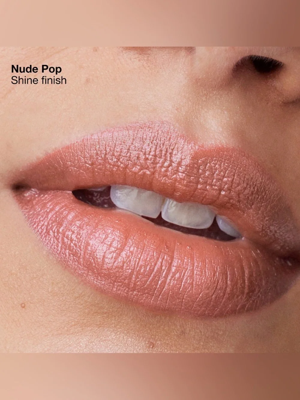Clinique Pop Lipstick 01 Nude Pop - (Light Pink Lipstick Case)
